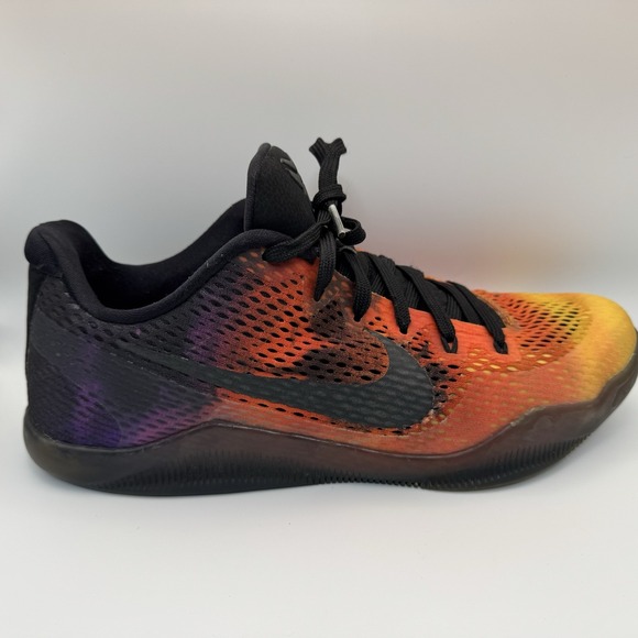Size 10 Nike Kobe 11 Sunset 2016 836183-805  (USED & Original Box) - Picture 8 of 16